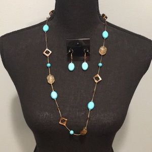 Premier Designs Promenade Necklace and Earring Set